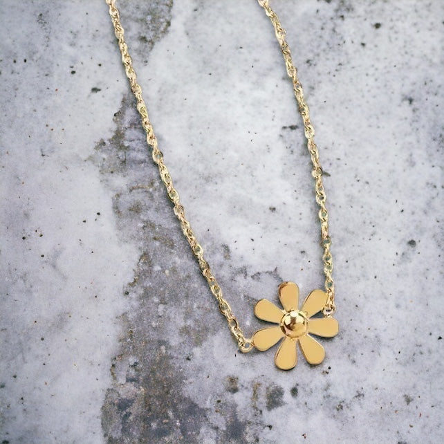 Waterproof Flower Anklet