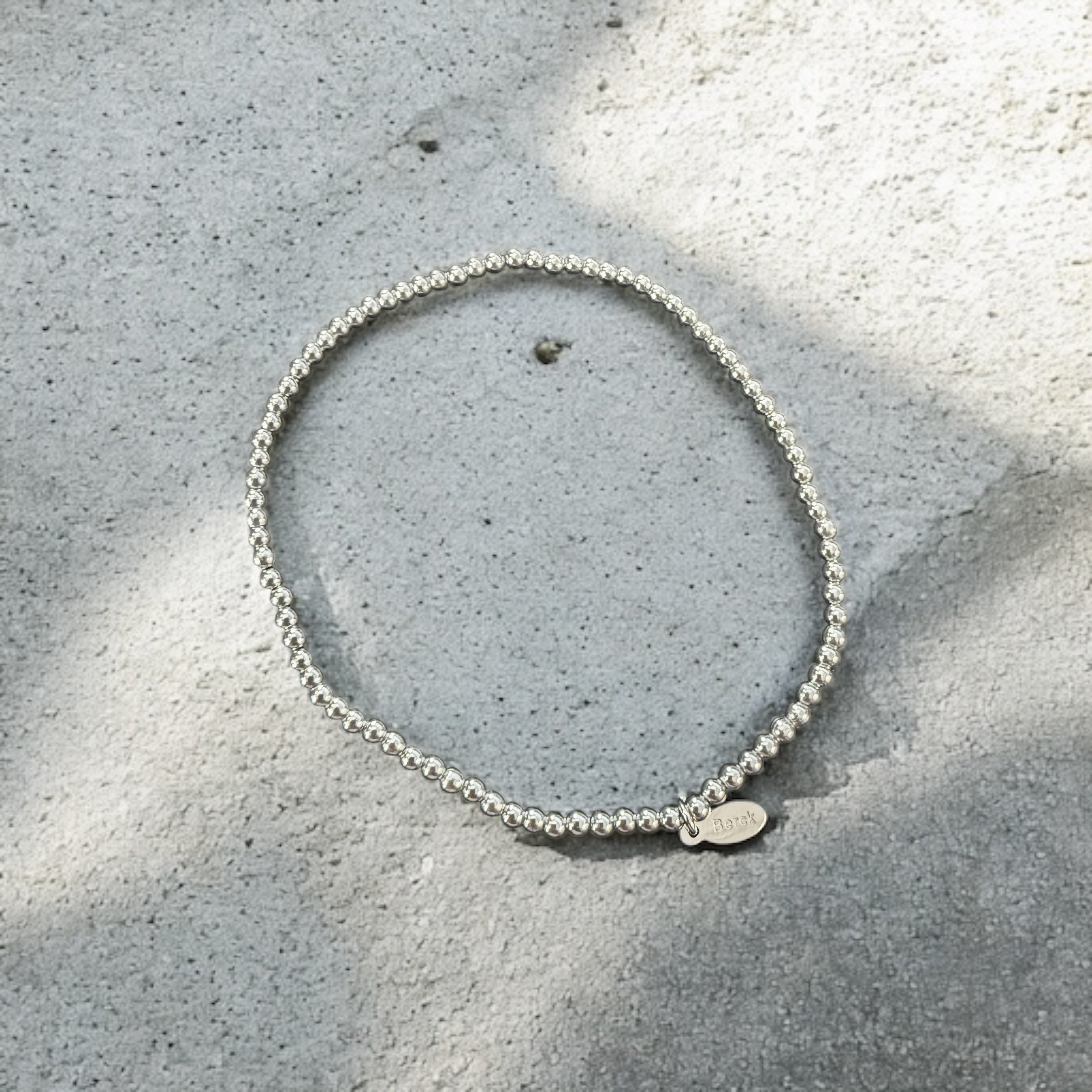 Waterproof Beaded Stretch Anklet