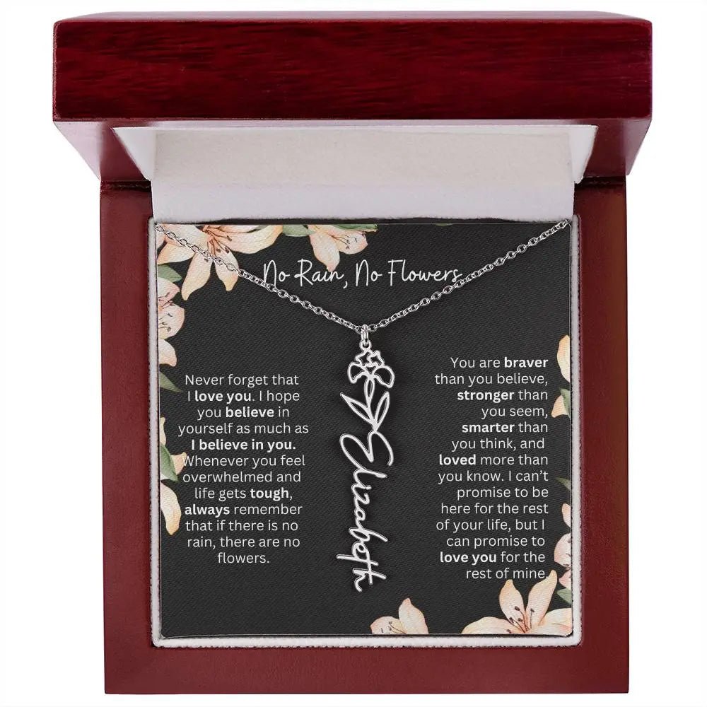 To My Daughter Necklace