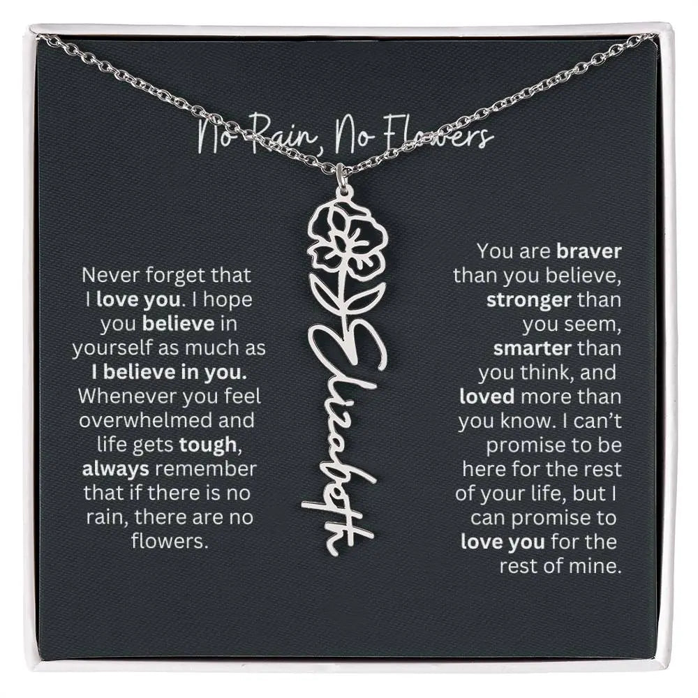 To My Daughter Necklace From Dad