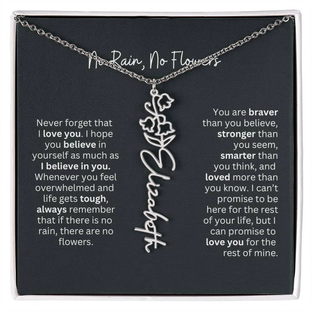To My Daughter Necklace From Dad