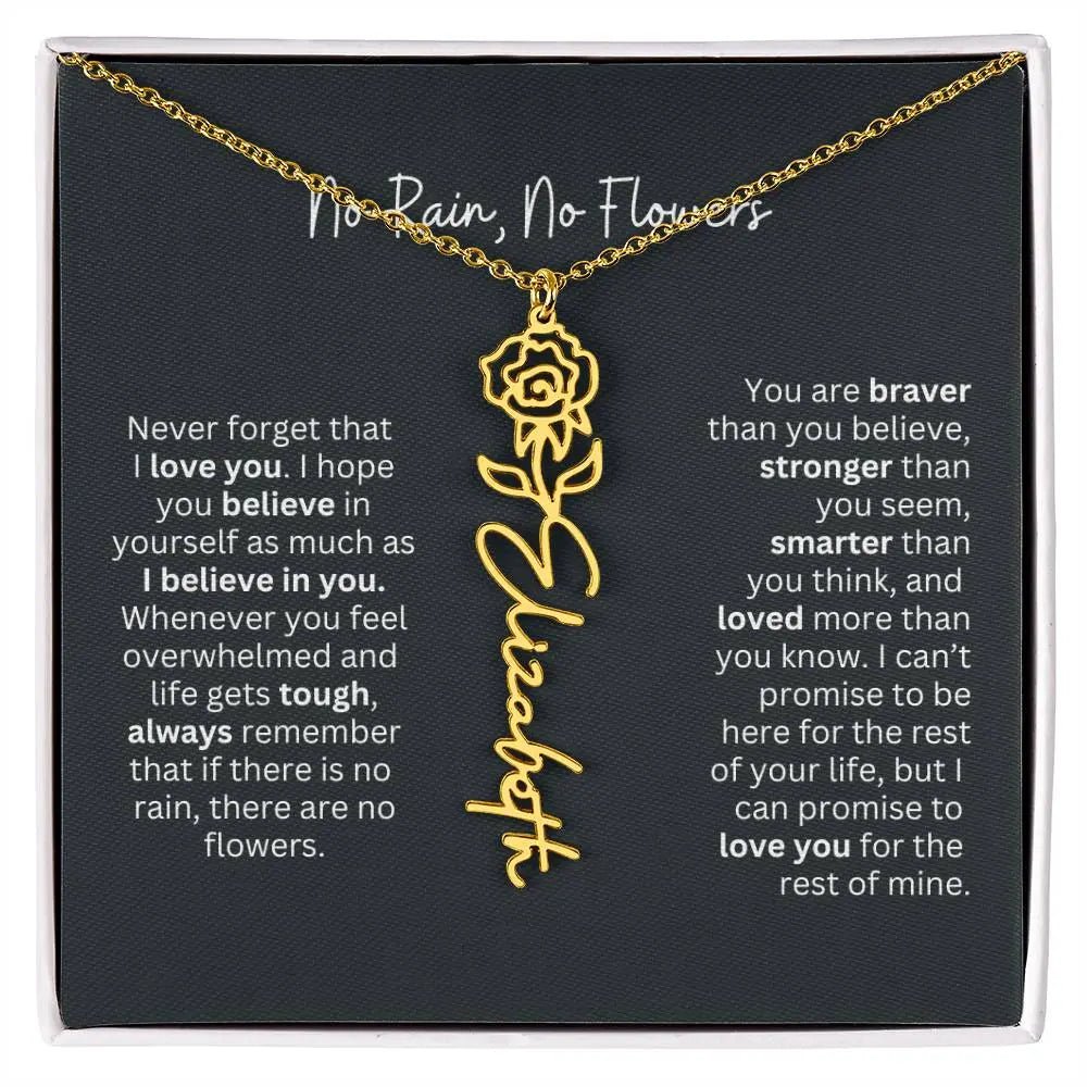 To My Daughter Necklace From Dad