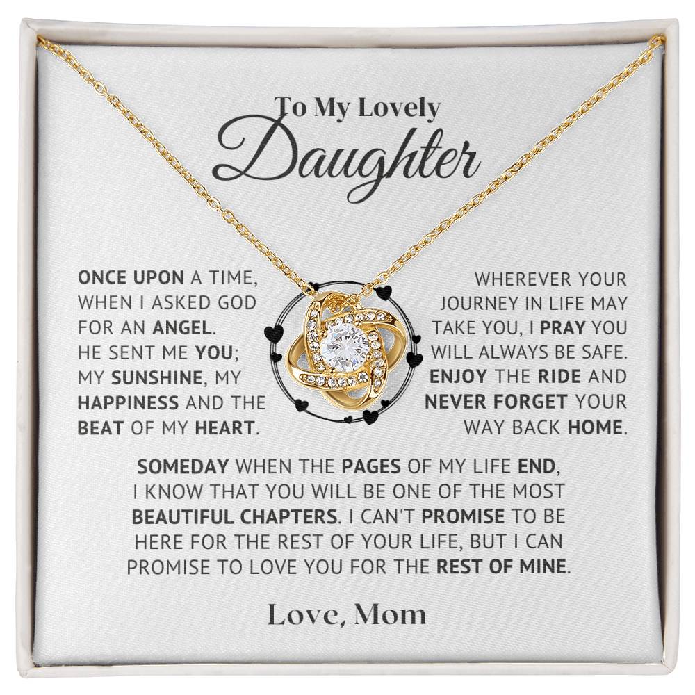 to my daughter necklace from mom